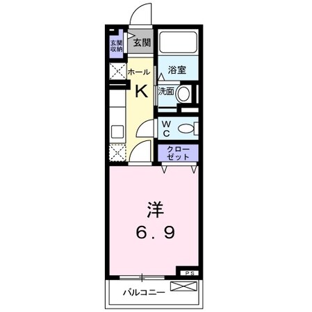 メゾン・ブリーズの物件間取画像